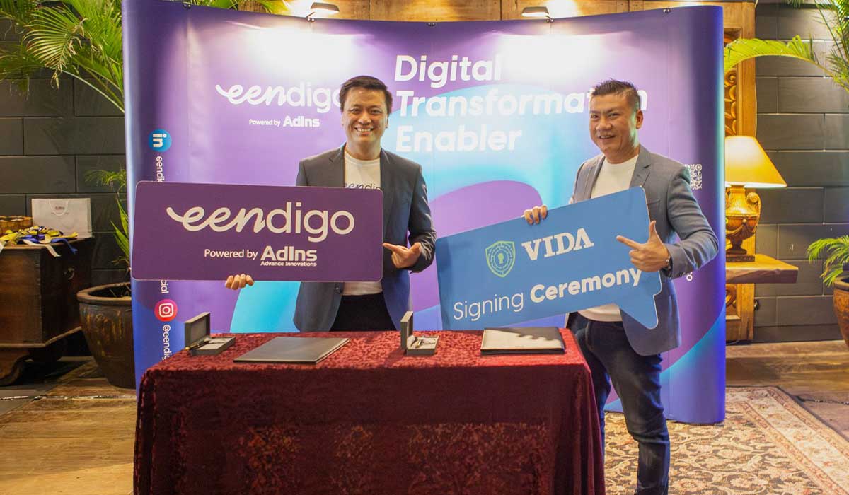 Kolaborasi eendigo dan VIDA, Dukung Penguatan Transformasi Digital Industri Pembiayaan