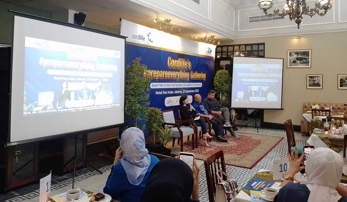 Cordlife Persada Gelar Talkshow Pentingnya Simpan Sel Punca Darah