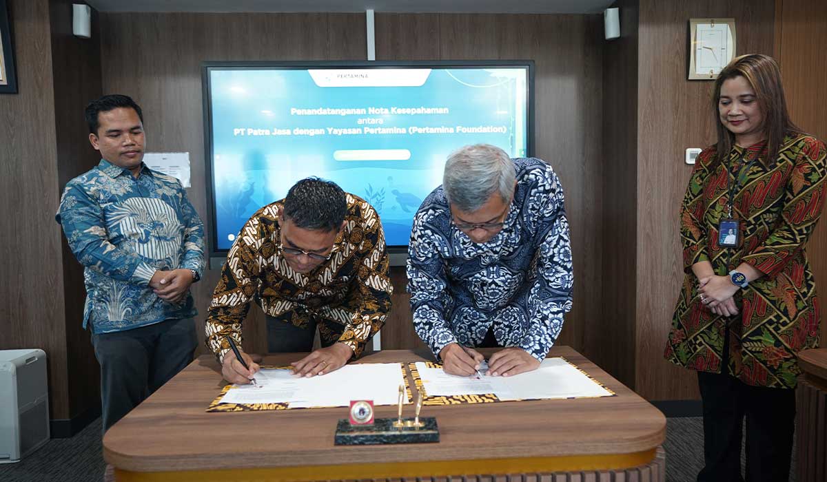 Kolaborasi PT Patra Jasa dan Pertamina Foundation untuk Wujudkan Nol Emisi