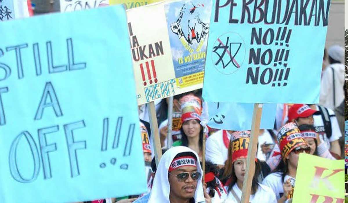 Dianggap Menyengsarakan, Ratusan PMI Taiwan Kutuk Agensi Penyalur Tenaga Kerja Swasta