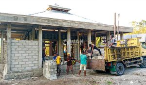 Yayasan Wujud Aksi Nyata Bangun Masjid Pertama di Desa Banghana NTT